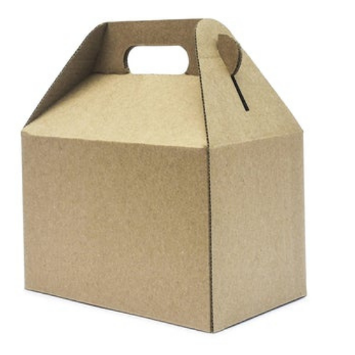 Deluxe Food Boxes- Made with Recycled Material -Kraft Color
